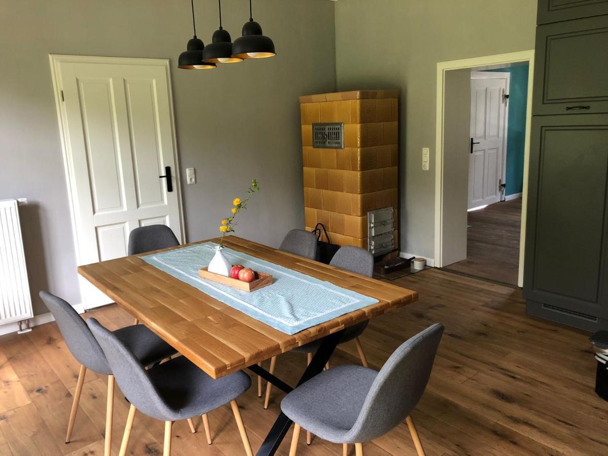 Ferienwohnung Am Rathsburgsee Gramzow Esterno foto