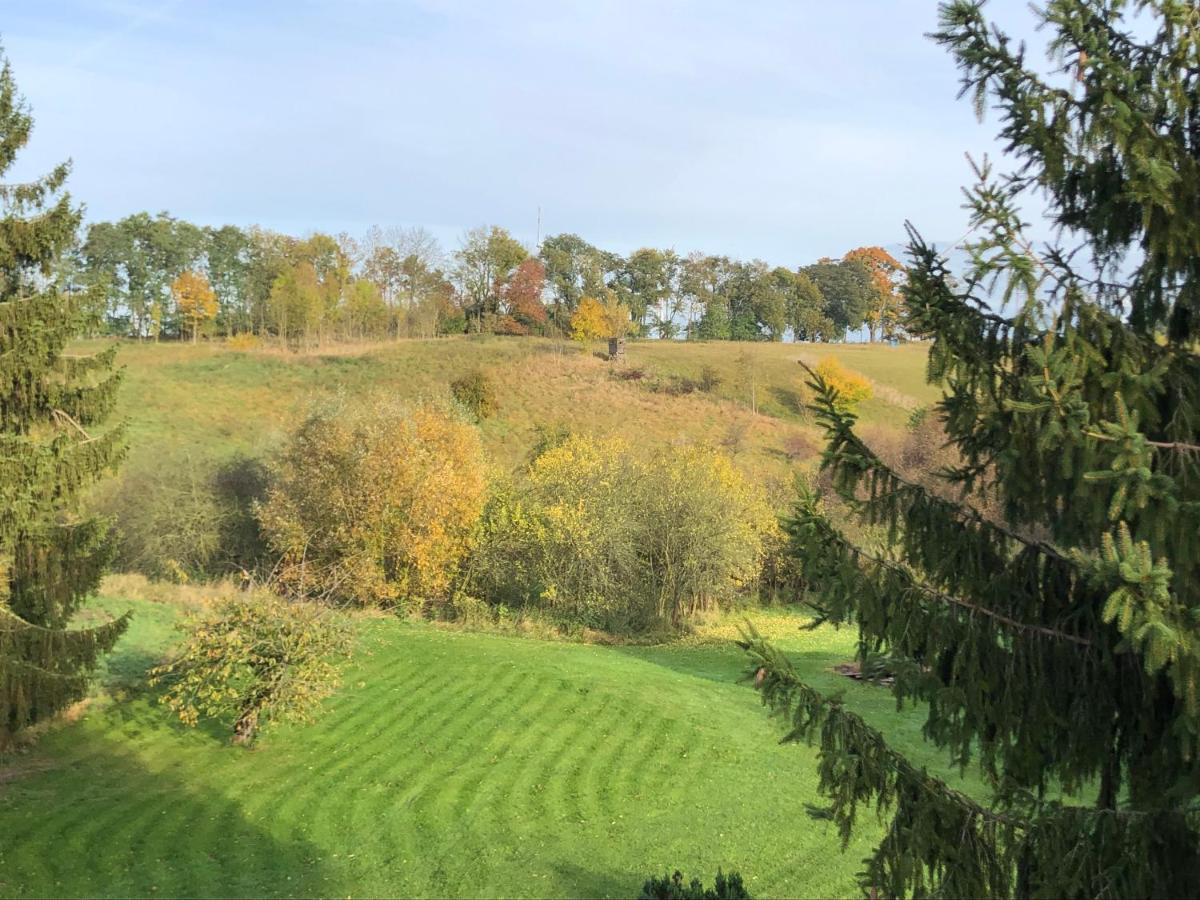 Ferienwohnung Am Rathsburgsee Gramzow Esterno foto