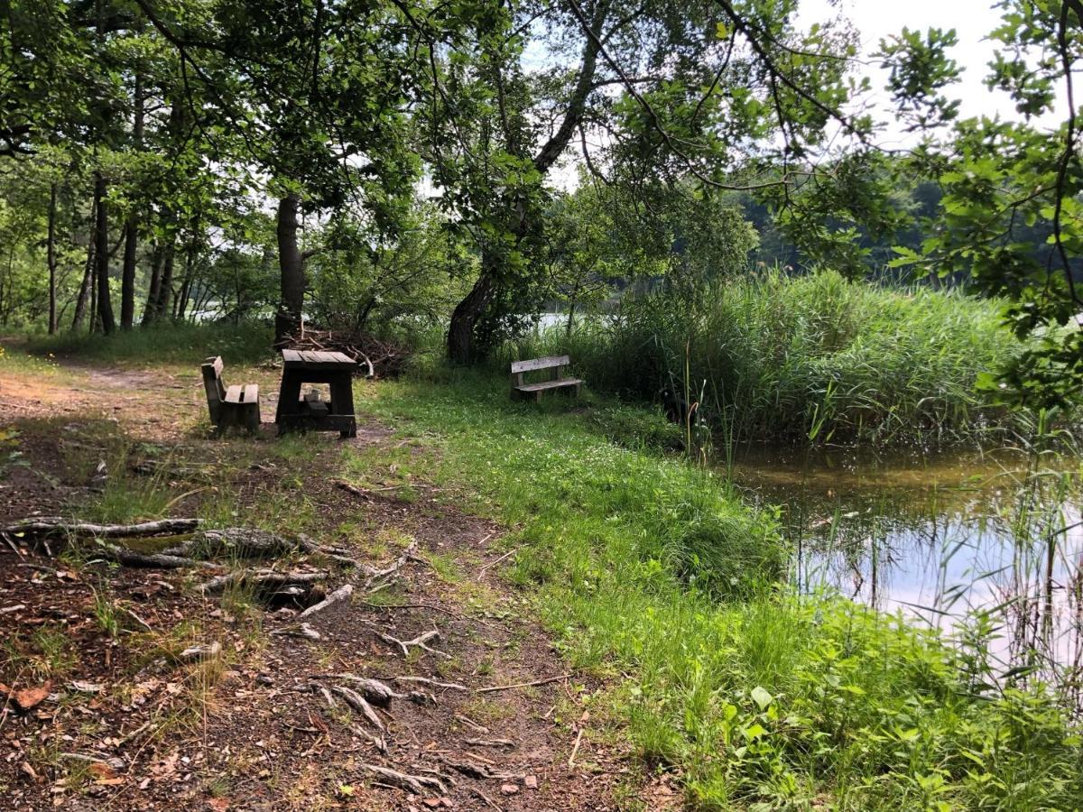Ferienwohnung Am Rathsburgsee Gramzow Esterno foto