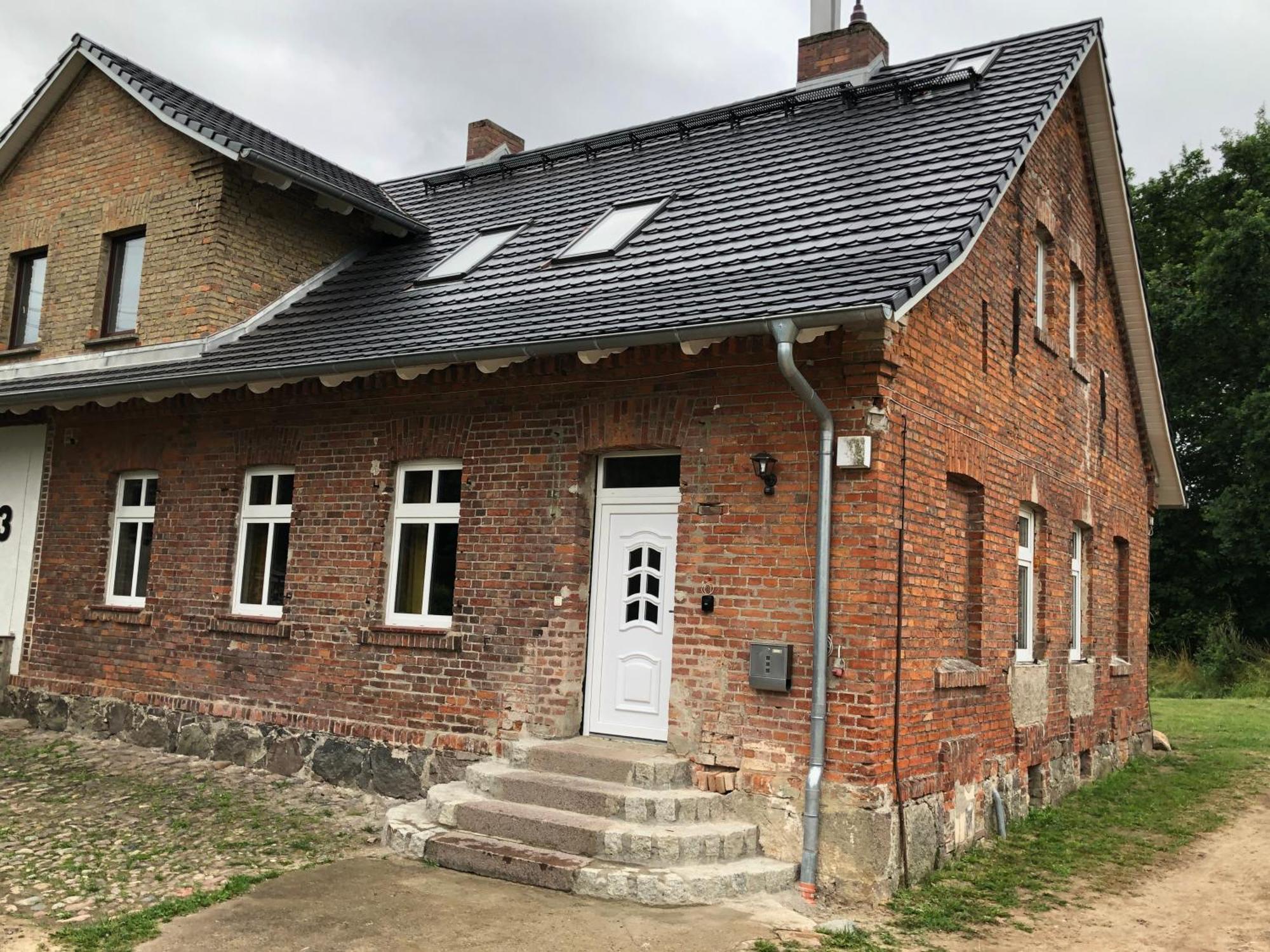 Ferienwohnung Am Rathsburgsee Gramzow Esterno foto