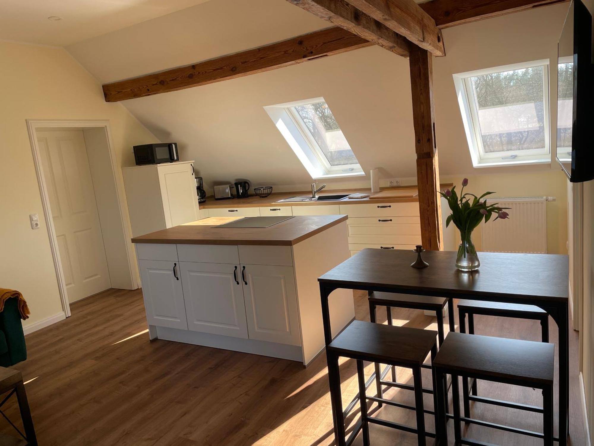 Ferienwohnung Am Rathsburgsee Gramzow Esterno foto